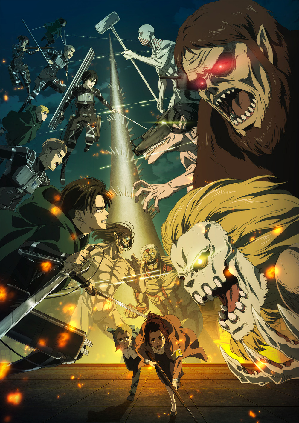 Attack on Titan Final Season Listed with 16 Episodes - Otaku Tale